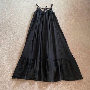Gap Gauzy Crinkle Maxi Dress XS